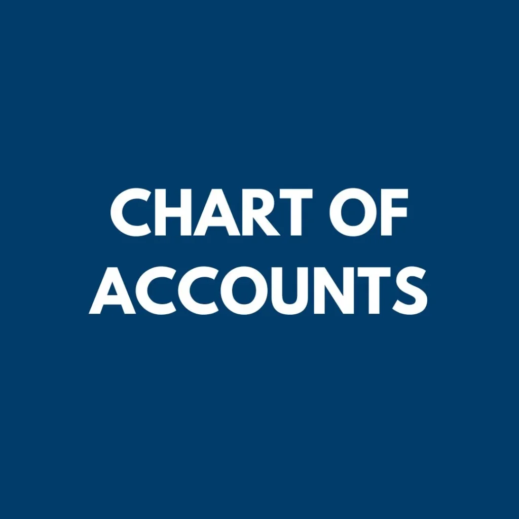 chart of account