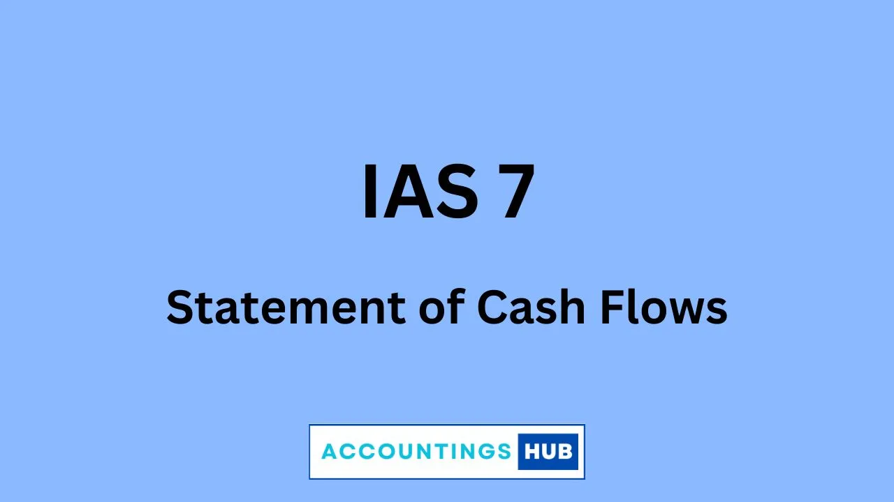 IAS 7 statement of cash flows